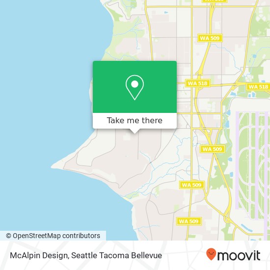 McAlpin Design map