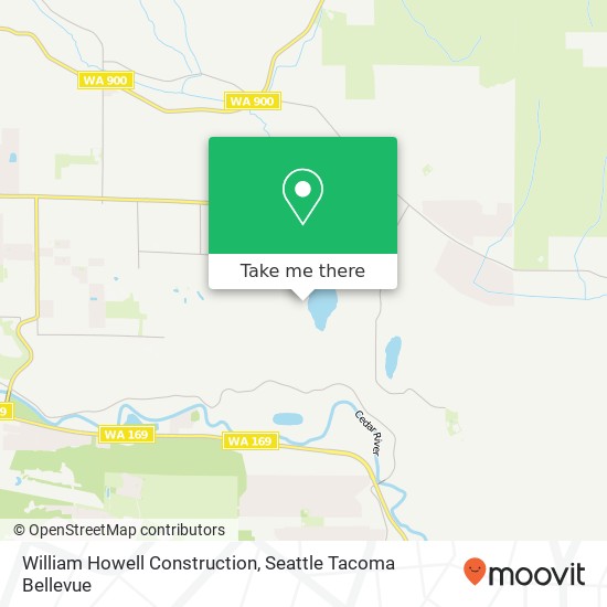 William Howell Construction map