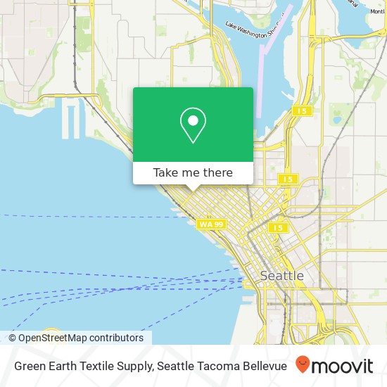 Green Earth Textile Supply map