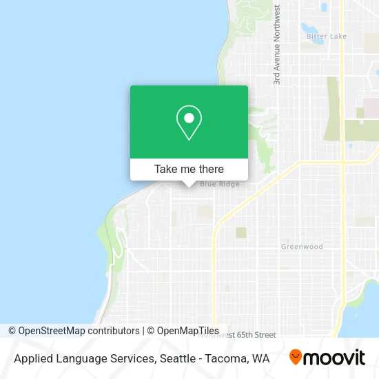 Applied Language Services map