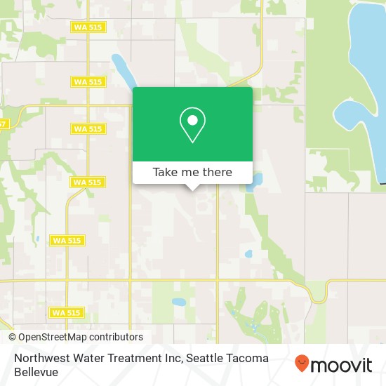 Northwest Water Treatment Inc map