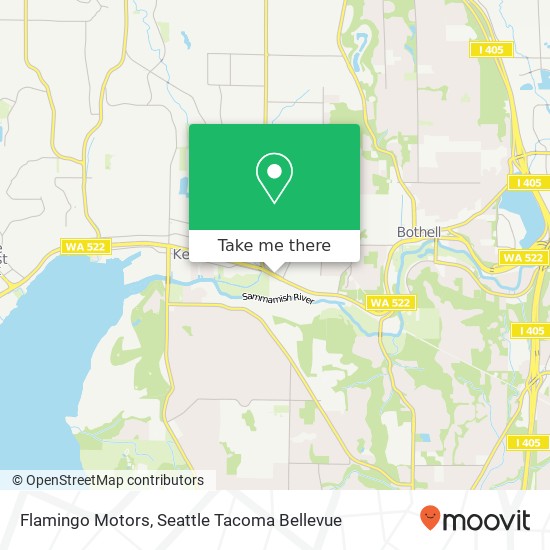 Flamingo Motors map