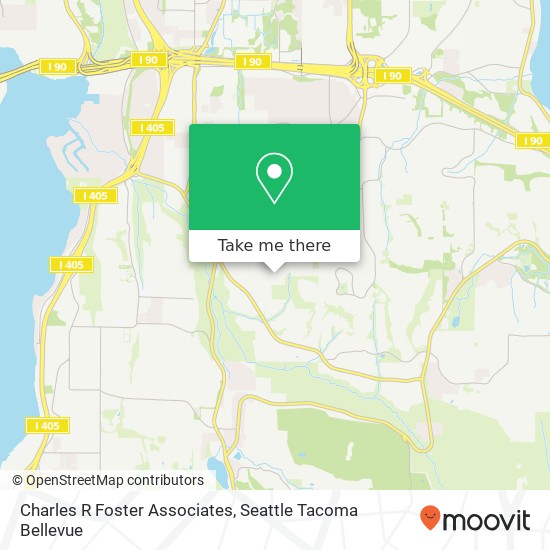 Charles R Foster Associates map