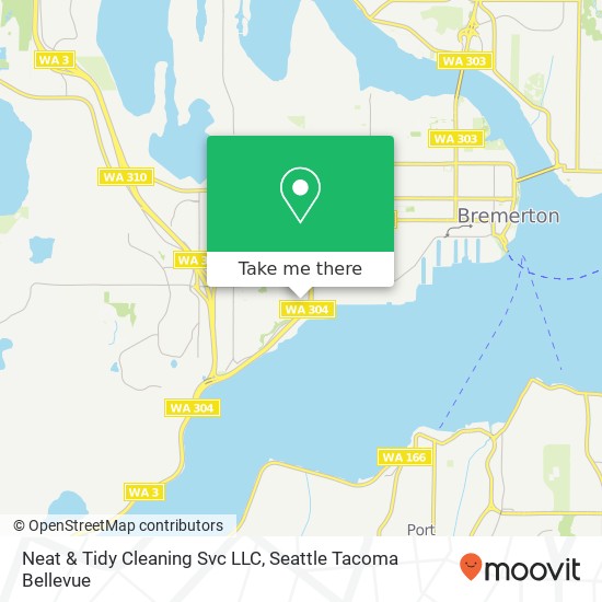 Neat & Tidy Cleaning Svc LLC map