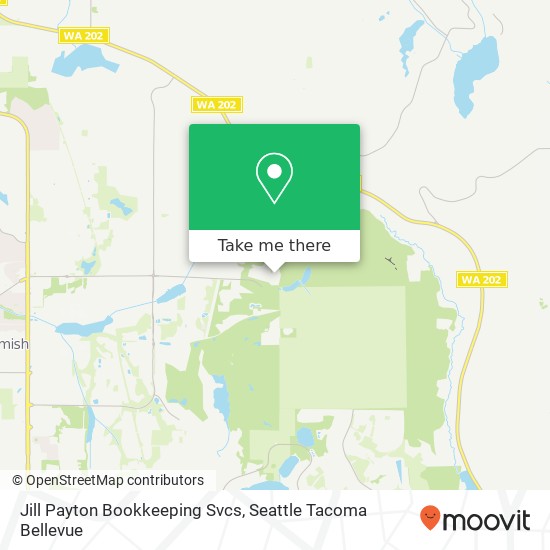 Jill Payton Bookkeeping Svcs map