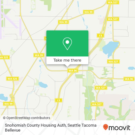 Snohomish County Housing Auth map