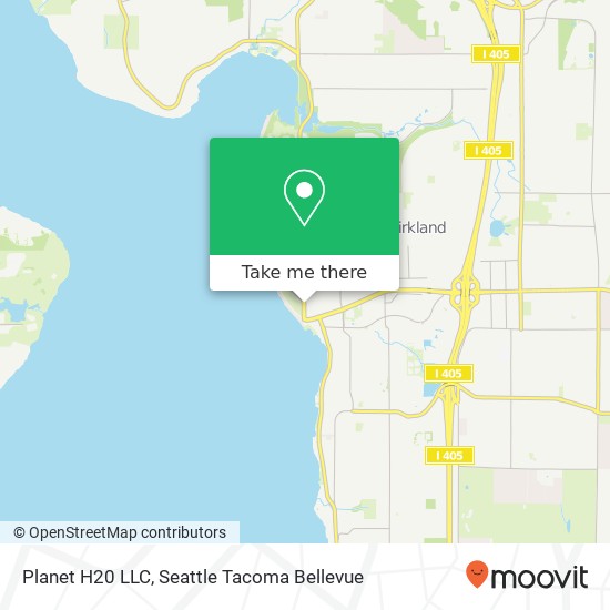 Planet H20 LLC map