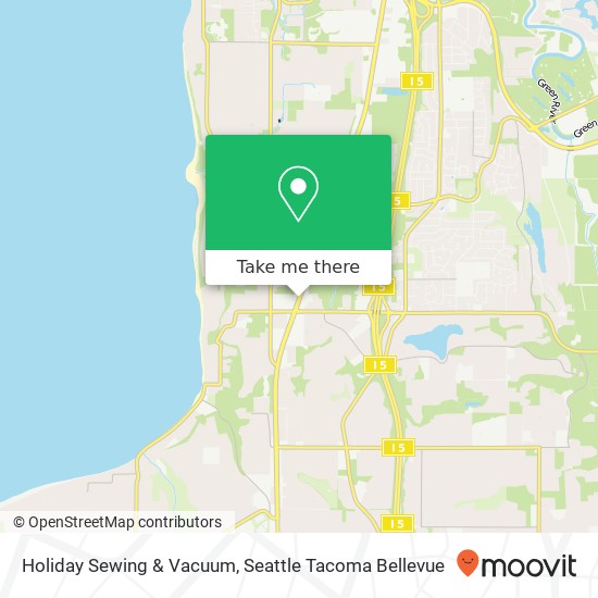 Holiday Sewing & Vacuum map