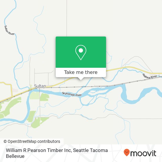 William R Pearson Timber Inc map