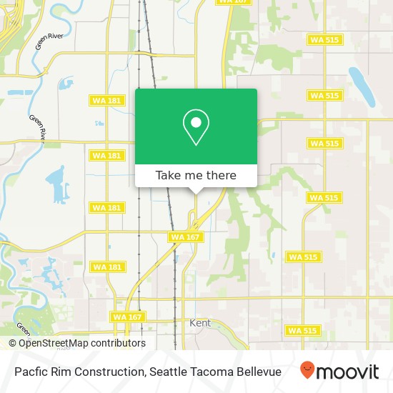 Pacfic Rim Construction map