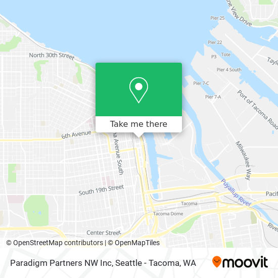 Paradigm Partners NW Inc map