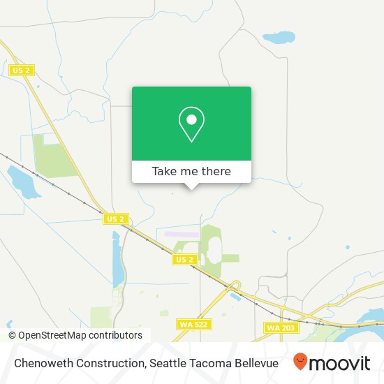 Mapa de Chenoweth Construction