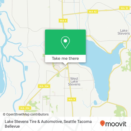 Mapa de Lake Stevens Tire & Automotive