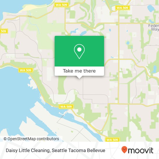 Daisy Little Cleaning map