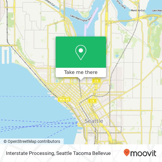 Interstate Processing map