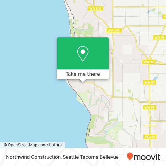 Northwind Construction map