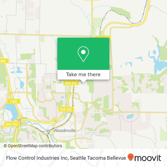 Flow Control Industries Inc map