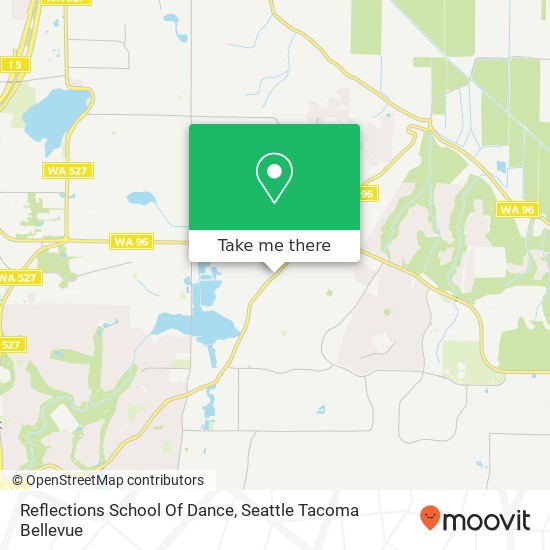 Mapa de Reflections School Of Dance