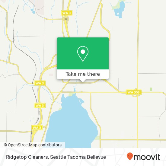 Ridgetop Cleaners map