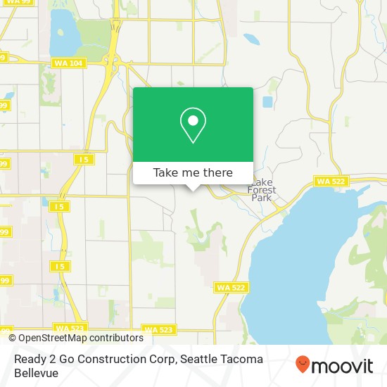 Mapa de Ready 2 Go Construction Corp
