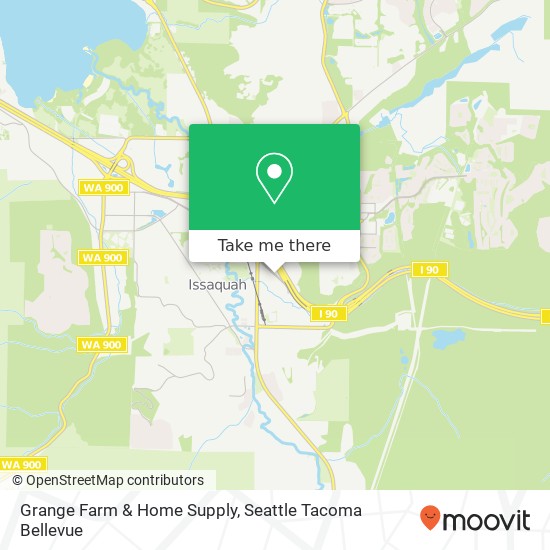 Mapa de Grange Farm & Home Supply