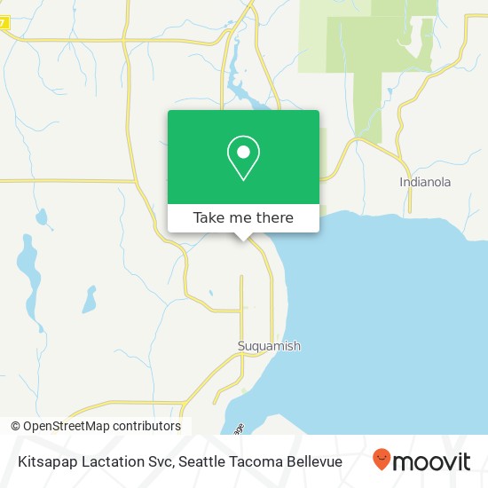 Kitsapap Lactation Svc map