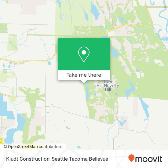 Kludt Construction map