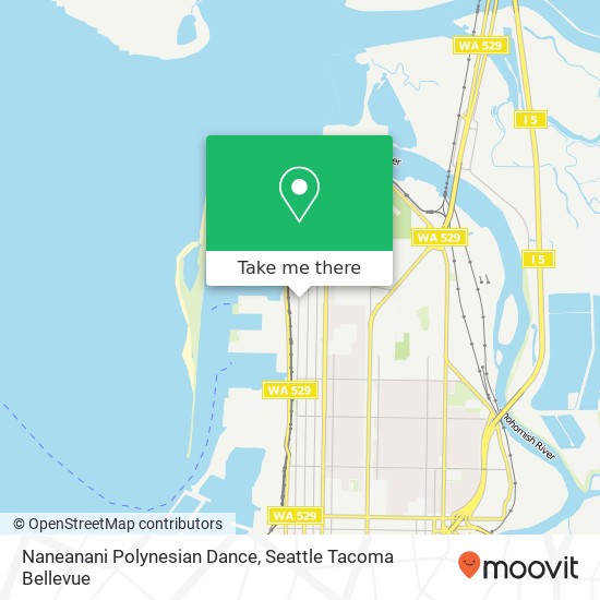 Naneanani Polynesian Dance map