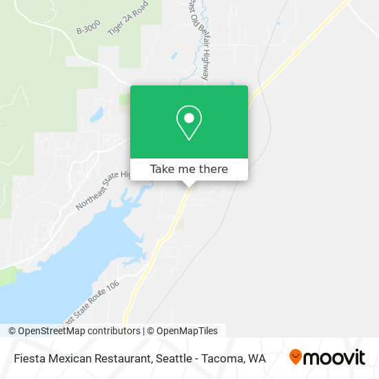 Fiesta Mexican Restaurant map