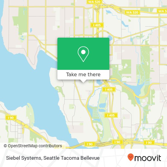 Siebel Systems map