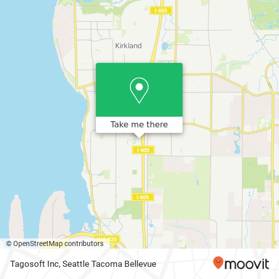 Mapa de Tagosoft Inc