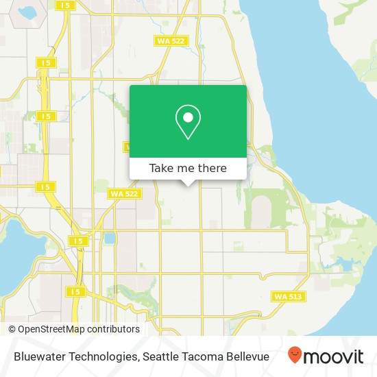 Bluewater Technologies map