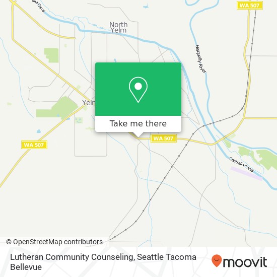 Lutheran Community Counseling map