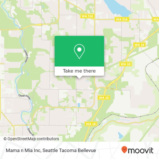 Mapa de Mama n Mia Inc