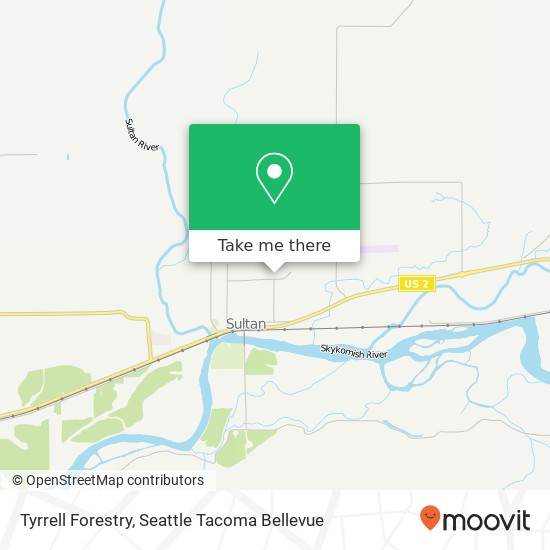 Tyrrell Forestry map