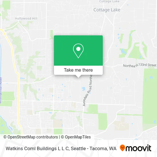 Mapa de Watkins Coml Buildings L L C