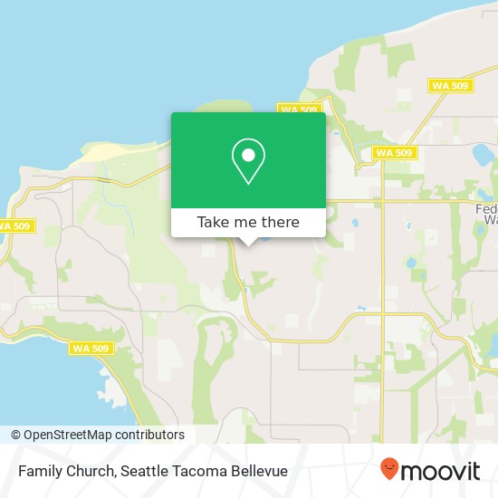 Mapa de Family Church