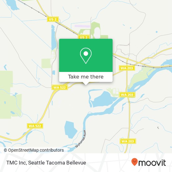 Mapa de TMC Inc