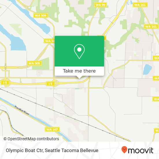 Olympic Boat Ctr map