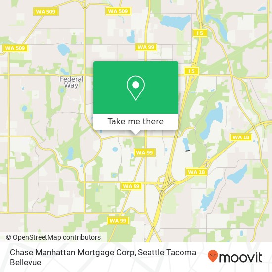 Chase Manhattan Mortgage Corp map