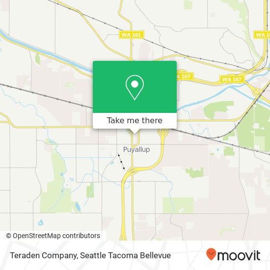 Teraden Company map