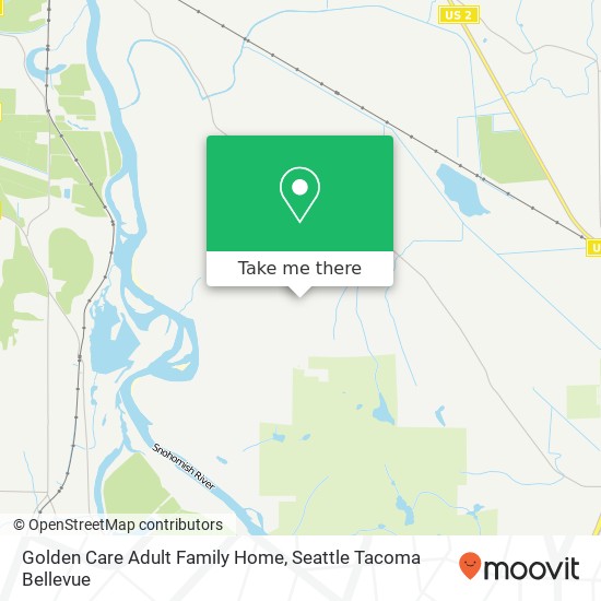 Golden Care Adult Family Home map