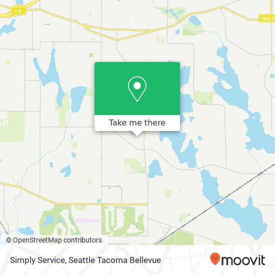 Mapa de Simply Service