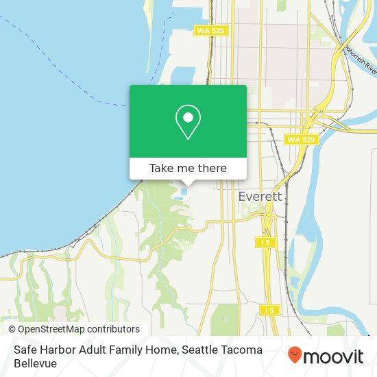 Safe Harbor Adult Family Home map