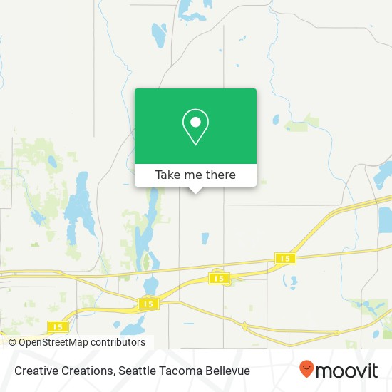 Creative Creations map