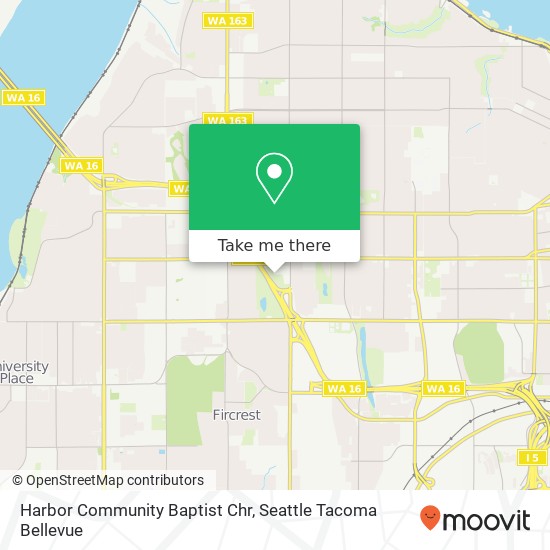 Mapa de Harbor Community Baptist Chr