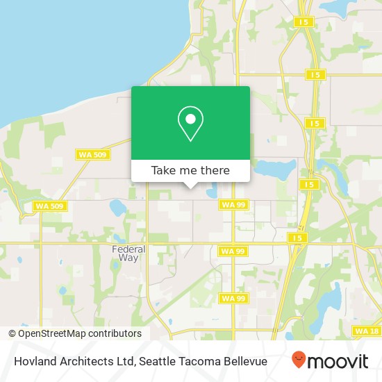 Hovland Architects Ltd map