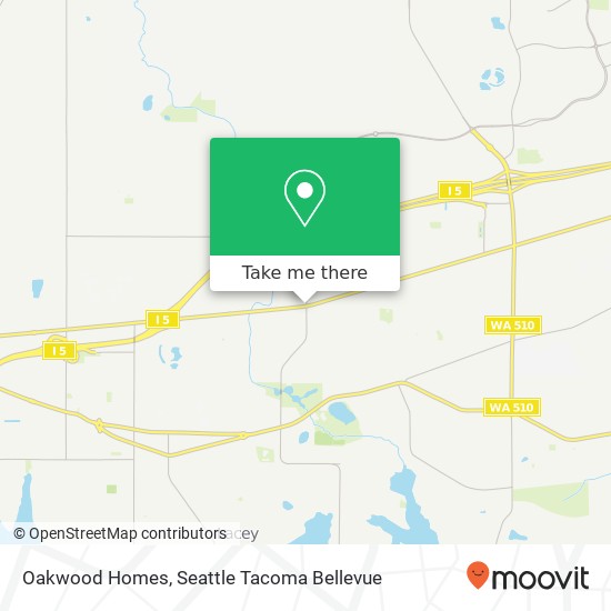 Mapa de Oakwood Homes