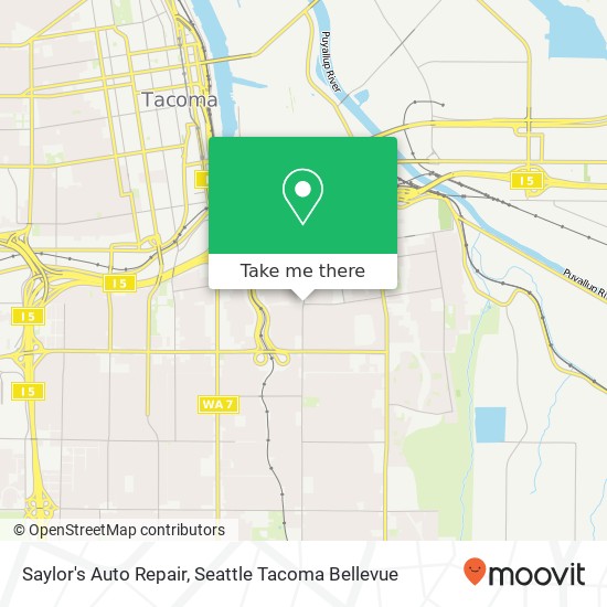 Mapa de Saylor's Auto Repair