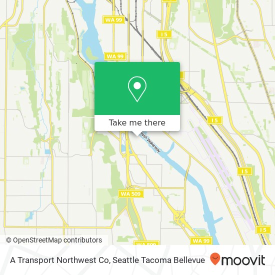 A Transport Northwest Co map